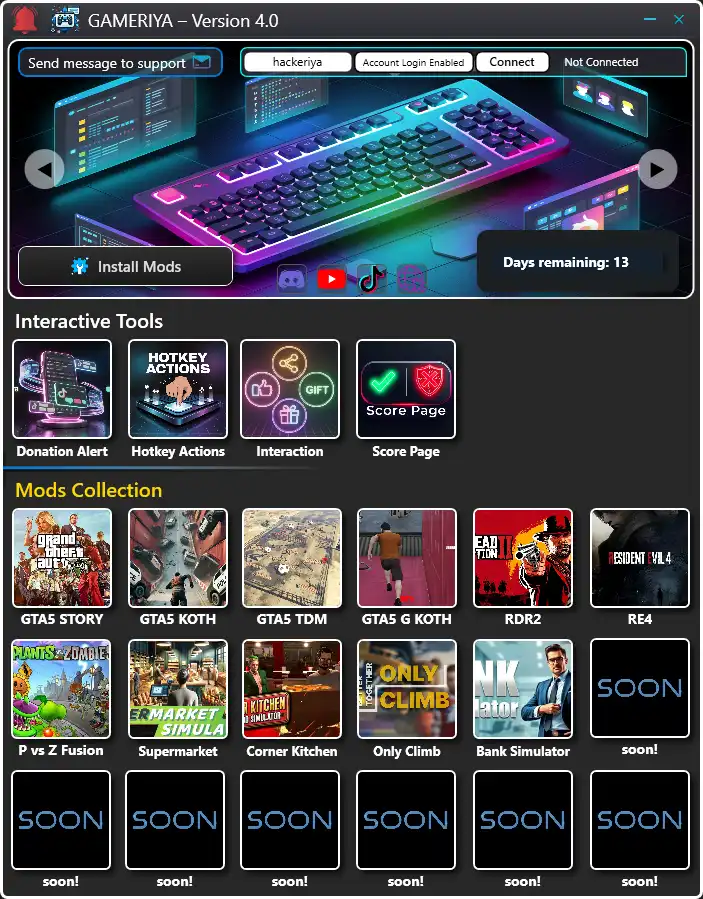 GAMERIYA Premium Version