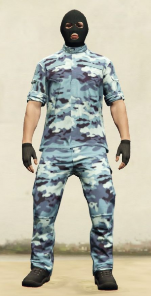 Police Character in GTA5 STORY MOD